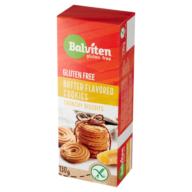 Ciastka maślane kruche bez glutenowe Balviten 130g