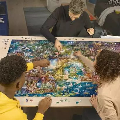 Puzzle Ravensburger 4000 elementów Magiczny Świat Baśni
