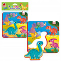 Magnetyczne Puzzle Piankowe Dinozaury Roter Kafer Edukacyjne dla Dzieci