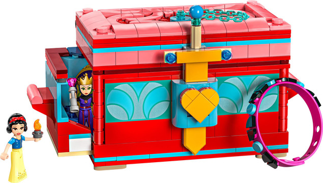 LEGO® Disney Princess 43276 Szkatułka na Biżuterię Królewna Śnieżka + Zła Królowa