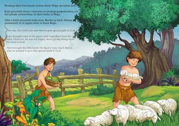 Biblia polsko-angielska dla dzieci Praca zbiorowa