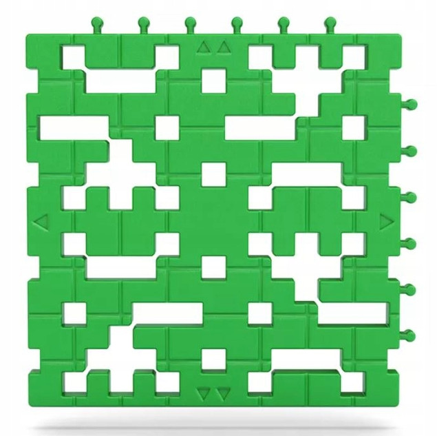 Klocki Meli Maxi Zielone Płytki Konstrukcyjne Baseplate 6 szt.