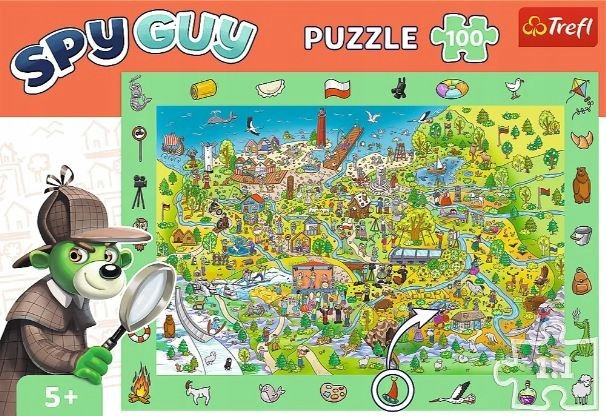 Puzzle Obserwacyjne Spy Guy 100 el. Trefl