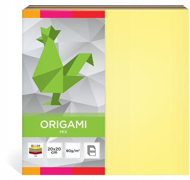 Origami 20x20cm MIX x 100K