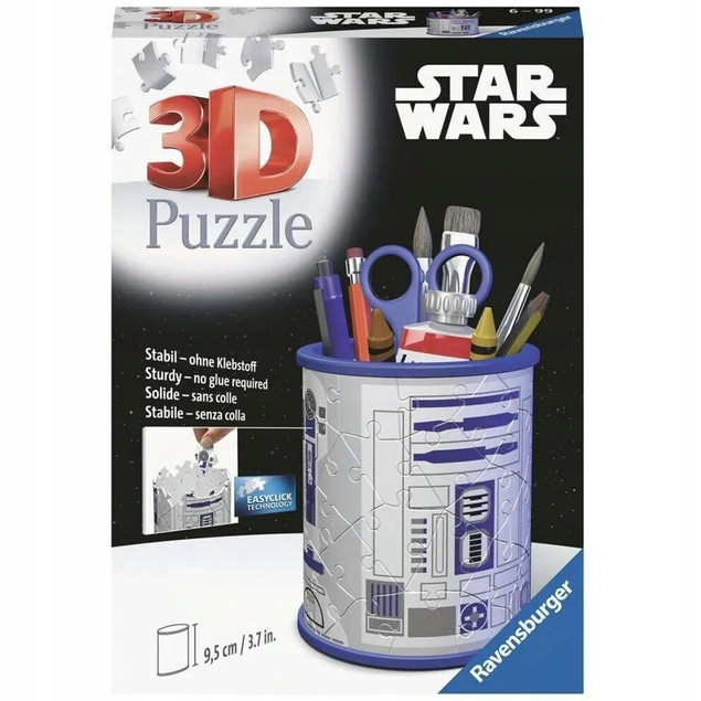 Ravensburger Puzzle 3D Budynki nocą: Zamek Hogwarts 540 elem.