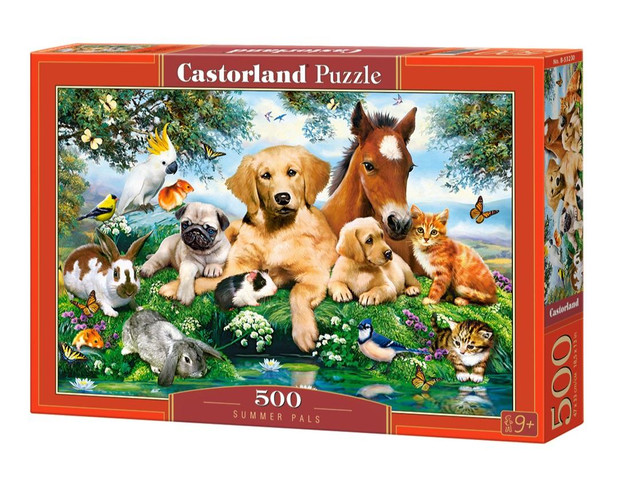 Puzzle 500 zwierzęta domowe 9+ - Castorland