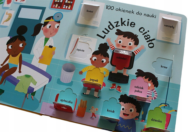 100 okienek. Ludzkie ciało Praca zbiorowa