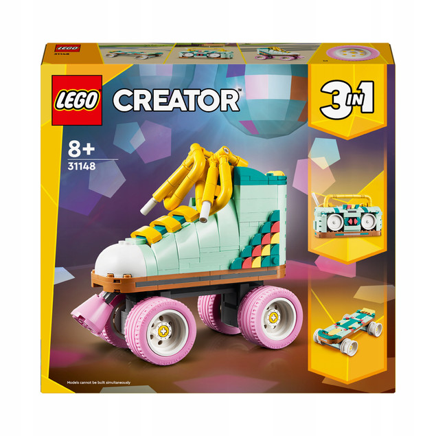 LEGO Creator 3w1 Wrotka W Stylu Retro 342el. 8+ 31148