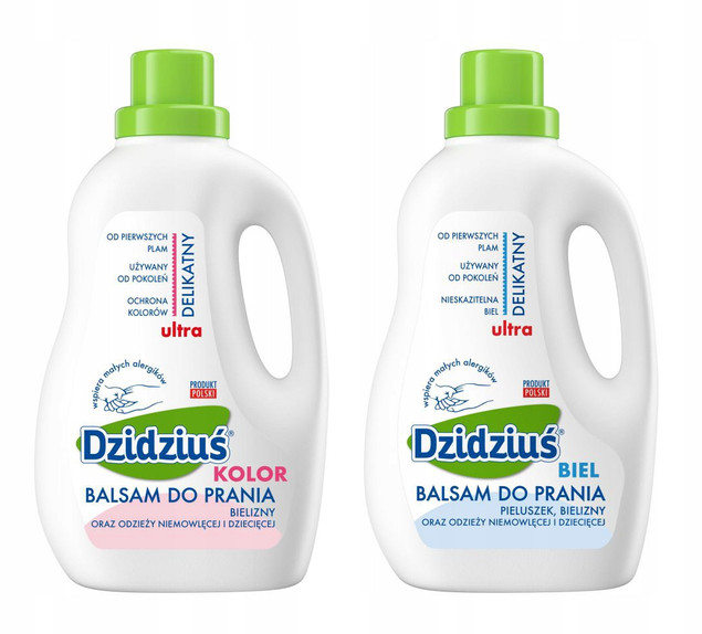 Płyn Balsam do Prania Białego i Kolorowego 1,5 l Dzidziuś