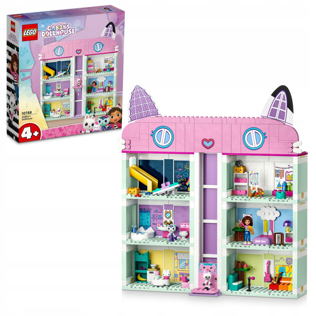 Lego GABBY'S DOLLHOUSE 10788 Koci domek Gabi