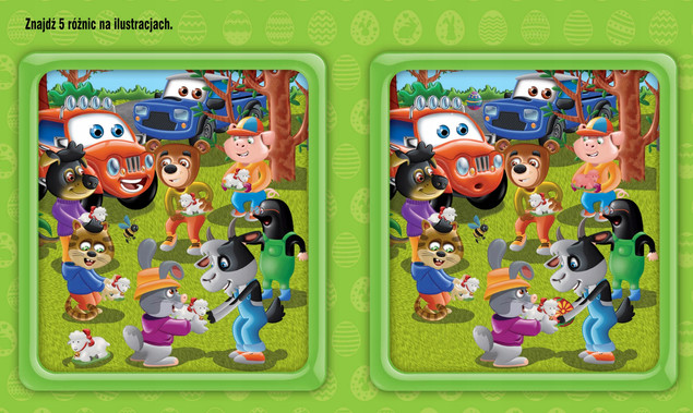 Wielkanocne Zabawy. Samochodzik Franek 