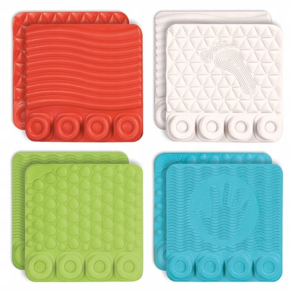 Ścieżka Mata Sensoryczna Soft Klocki Miękkie Clemmy 6M+ Clementoni
