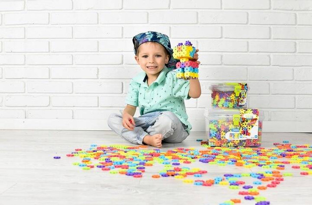 Meli Basic - klocki konstrukcyjne Travel Box 500 elementów (3+)