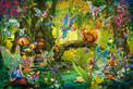 Puzzle Schmidt Spiele 200 el. Leśne Wróżki + Magiczna Różdżka G3