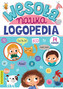 LOGOPEDIA Wesoła Nauka Ćwiczenia LOGOPEDYCZNE + Naklejki BooksAndFun