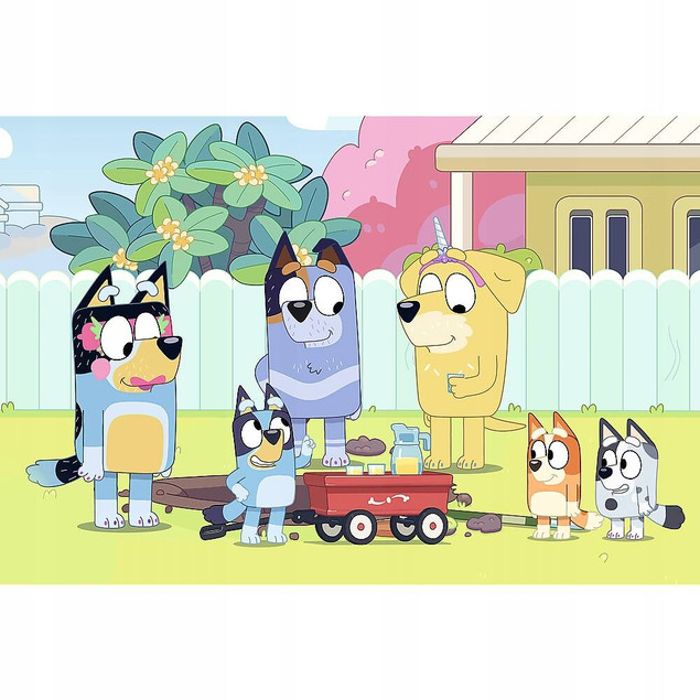 Puzzle Bluey 100 elementów – Trefl