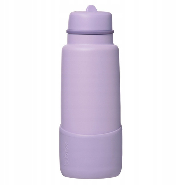 Nakładka Ochronna Silikonowa b.box 1L Lilac Love 6+ (Ochrona Butelki Termicznej)