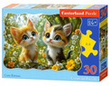 Puzzle Castorland 30 el. Słodkie Kotki dla Dzieci