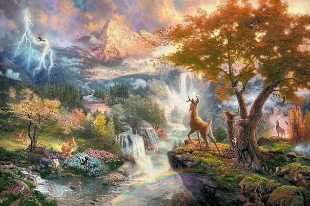 Puzzle Schmidt Spiele Premium Quality 1000 el. Bambi (Disney) G3 – Klasyczna Bajka