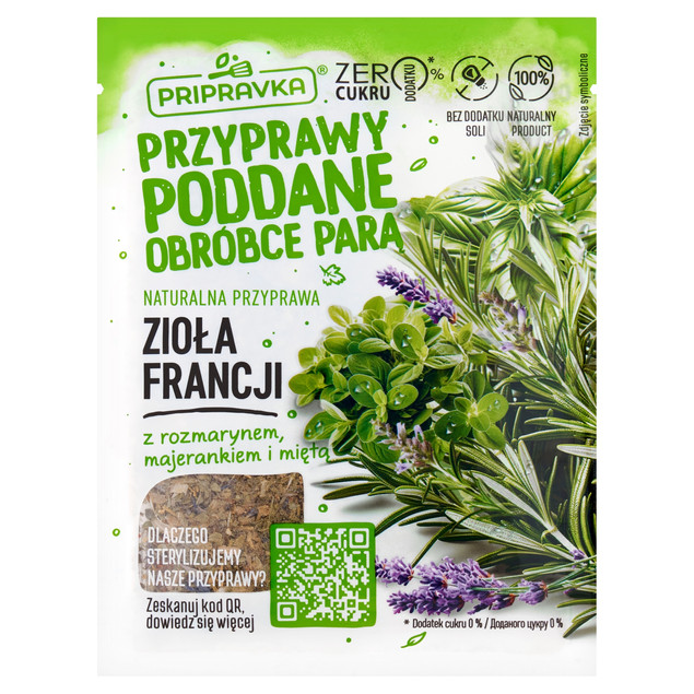 Przyprawa Zioła Francji Pripravka 10g z Rozmarynem, Majerankiem i Miętą