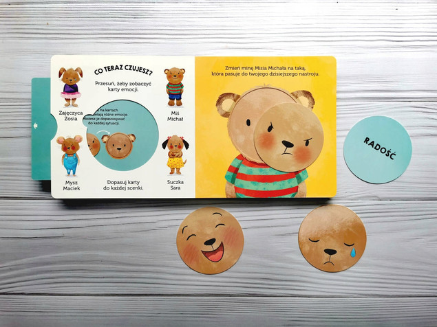 Mój Świat Co Czujesz? Akademia Mądrego Dziecka Roger Priddy 3+ HarperKids