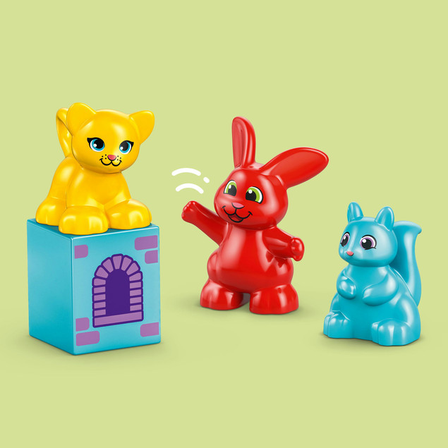 LEGO DUPLO 10450 Zamek i Gra Planszowa 2w1 Edukacyjny