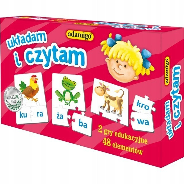 Puzzle Układam i czytam 5+