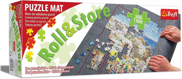 Mata Do Układania Przechowywania Puzzli 500 - 1500 Elementów Trefl 60985
