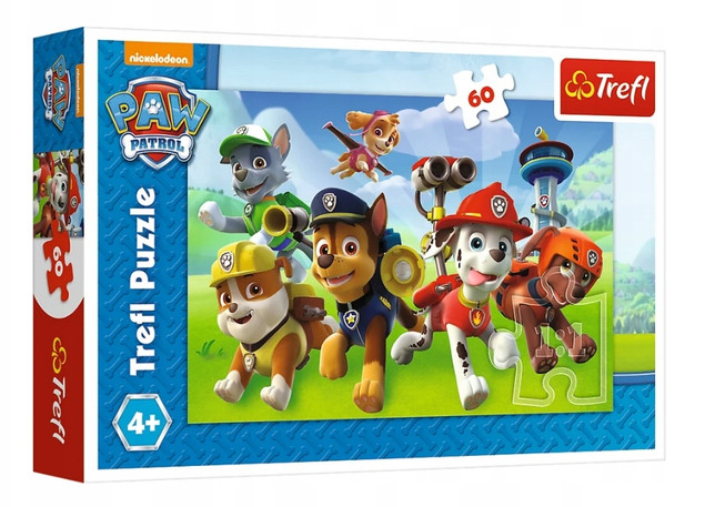 Puzzle Psi Patrol 60 elementów Trefl
