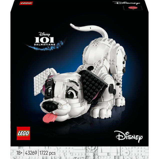 LEGO Disney 43269 Szczeniak z filmu 101 Dalmatyńczyków – model 1722 elementy