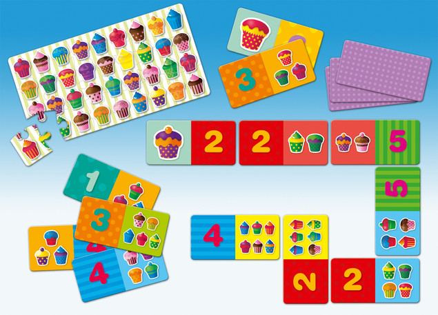 Granna Domino | Gra w Liczenie i Rozpoznawanie Cyfr dla Dzieci