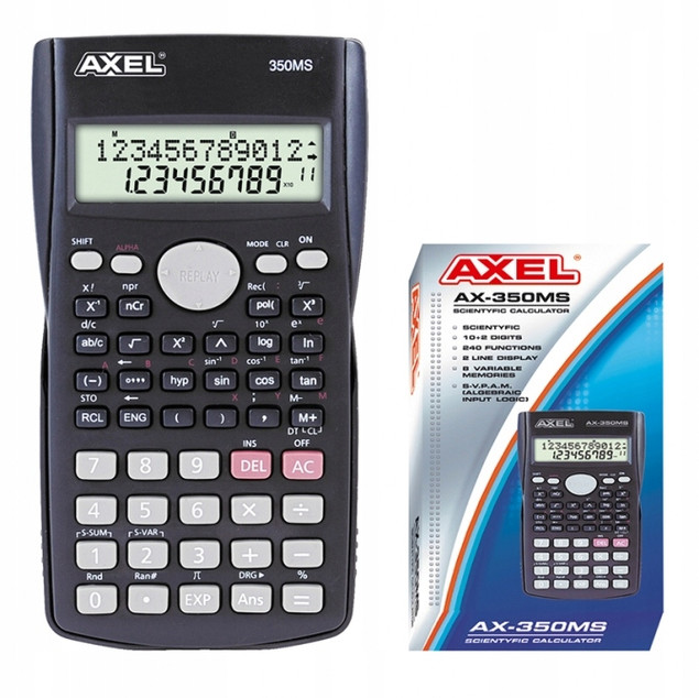 Kalkulator naukowy Axel AX-350MS