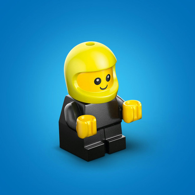 LEGO CITY Pojazdy Wóz strażacki z figurką strażaka 60482
