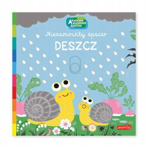 Niesamowity Spacer Deszcz Akademia Mądrego Dziecka E. Hayashi 3+ HarperKids