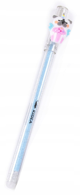 Długopis Wymazywalny Niebieski 0.7mm Z Figurką Mix Kidea