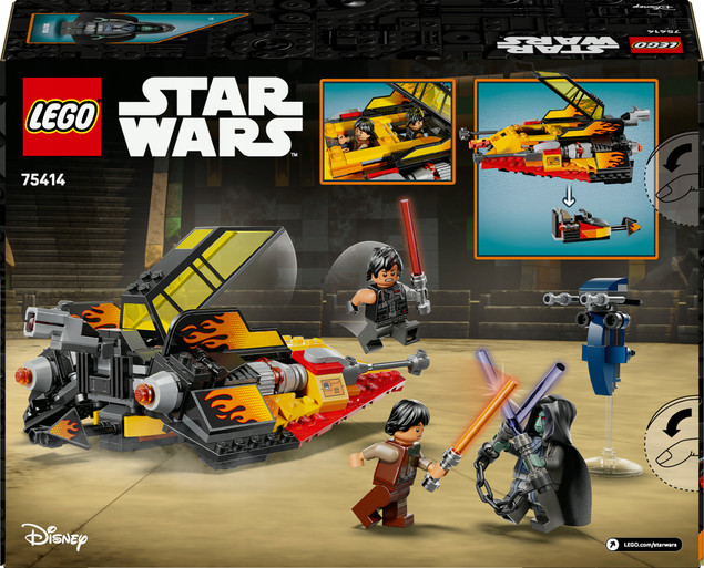 LEGO Star Wars - Płomienny śmigacz śnieżny 75414