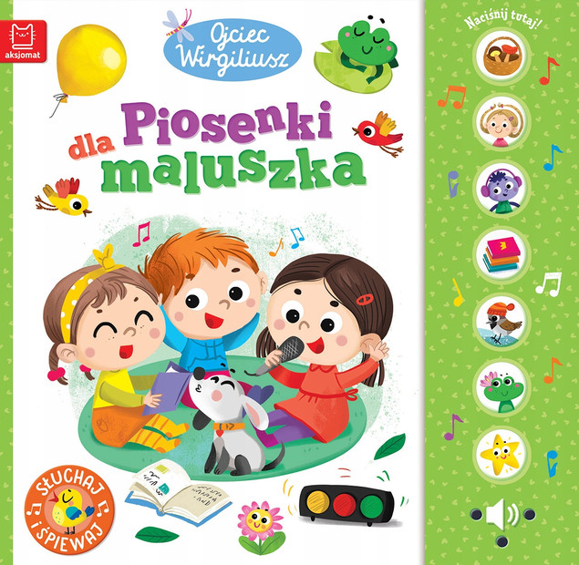 Piosenki dla Maluszka 4w1 – Polskie piosenki dla dzieci | Książeczki grające