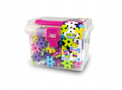 Klocki Konstrukcyjne Wafle Meli Basic Pink Travel Box 250 el. Różowe