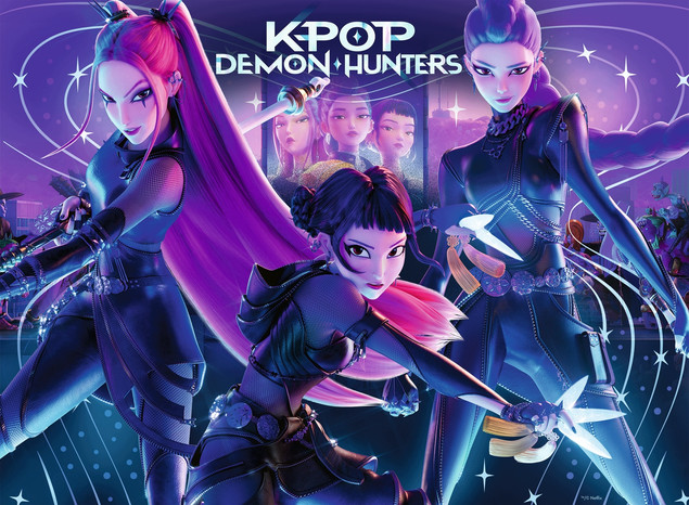 Puzzle Ravensburger 300 KPop Demon Hunters Rumi Mira Zoey