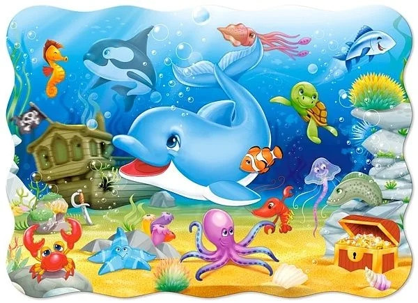 Puzzle delfin 30 el. Castorland