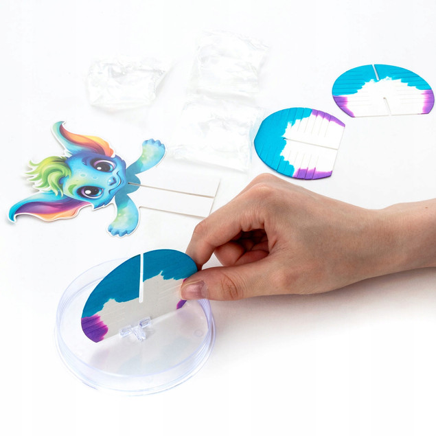 Magiczny Krystaliczny STWOREK Zestaw Kreatywny Eksperyment Kidea