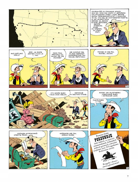 Lucky Luke. Pony Express. Tom 59