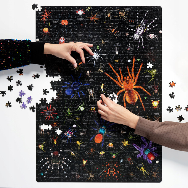 Puzzlove CzuCzu Pająki Puzzle 1000 elementów | Dla Dorosłych i Rodzin