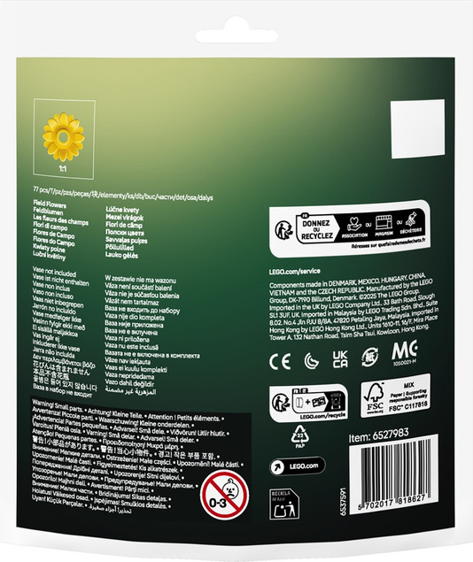 LEGO Botanicals Kwiaty Polne 30701 – Wieczny Bukiet z Klocków