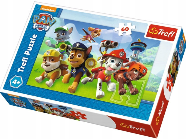 Puzzle Psi Patrol 60 elementów Trefl