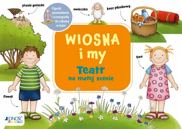 Wiosna i my. Teatr na małej scenie - książka i figurki