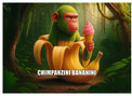 Puzzle Trefl 200 elementów Chimpanzini Bananini