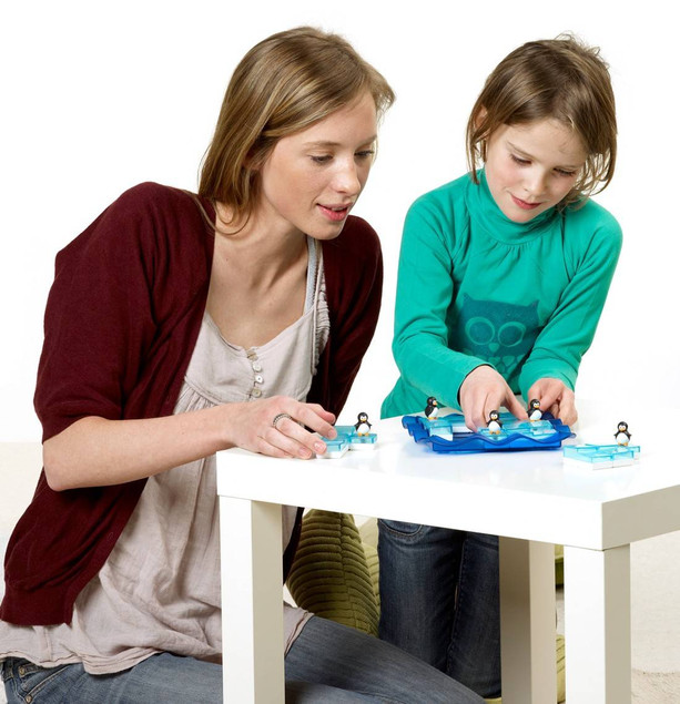 Pingwiny Na Lodzie GRANNA Gra logiczna Smart Games