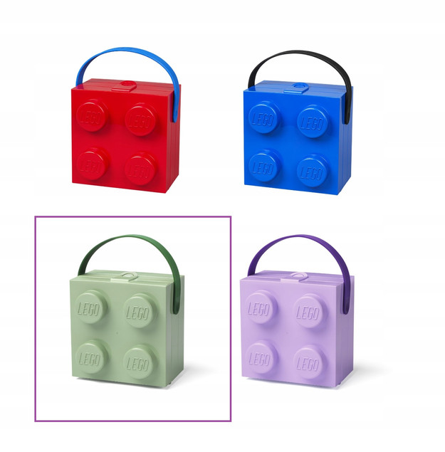 LEGO Classic Pudełko na Śniadanie Zielone z Rączką 40240005
