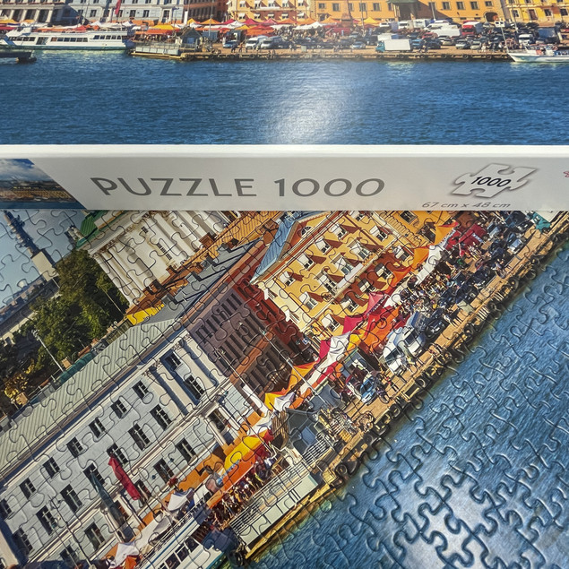 Puzzle Tactic 1000 elementów: Widok na Helsinki